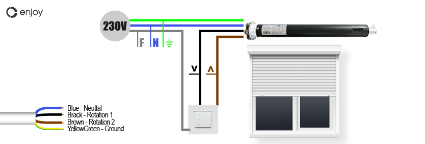 wiring motor JE40ELM